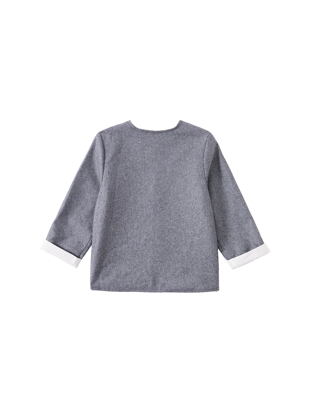 Brushed Blazer - Grey