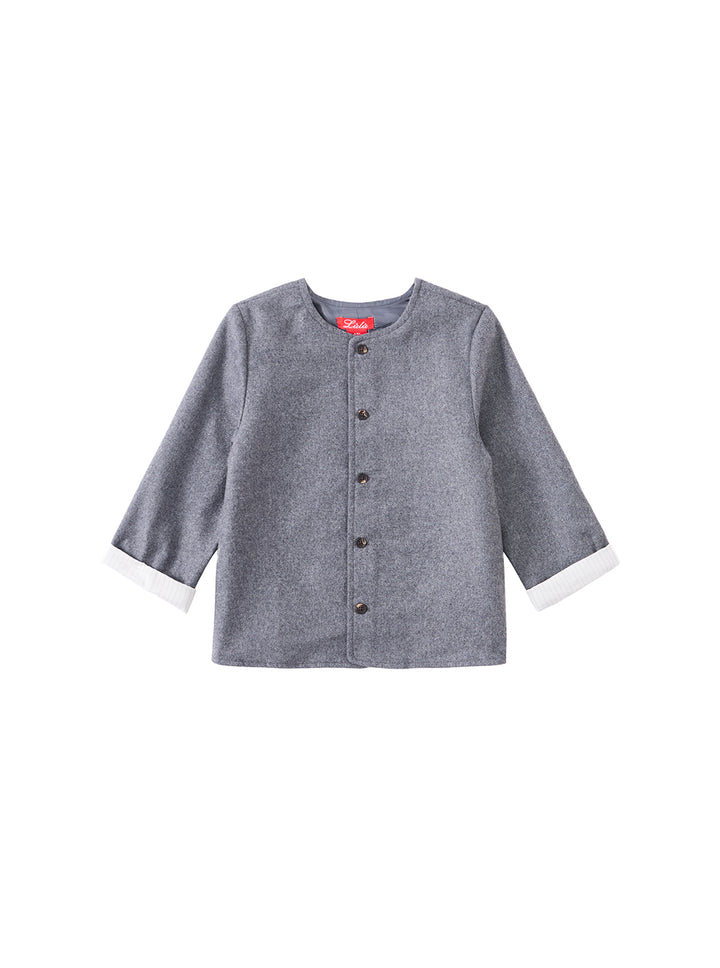 Brushed Blazer - Grey