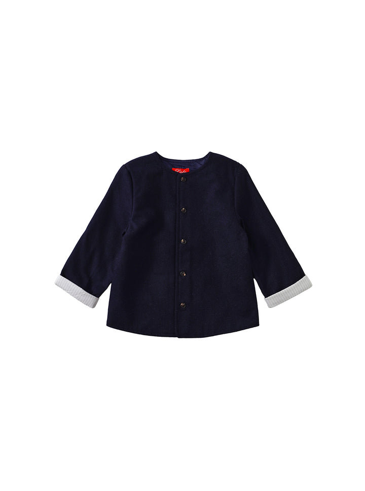 Brushed Blazer - Navy