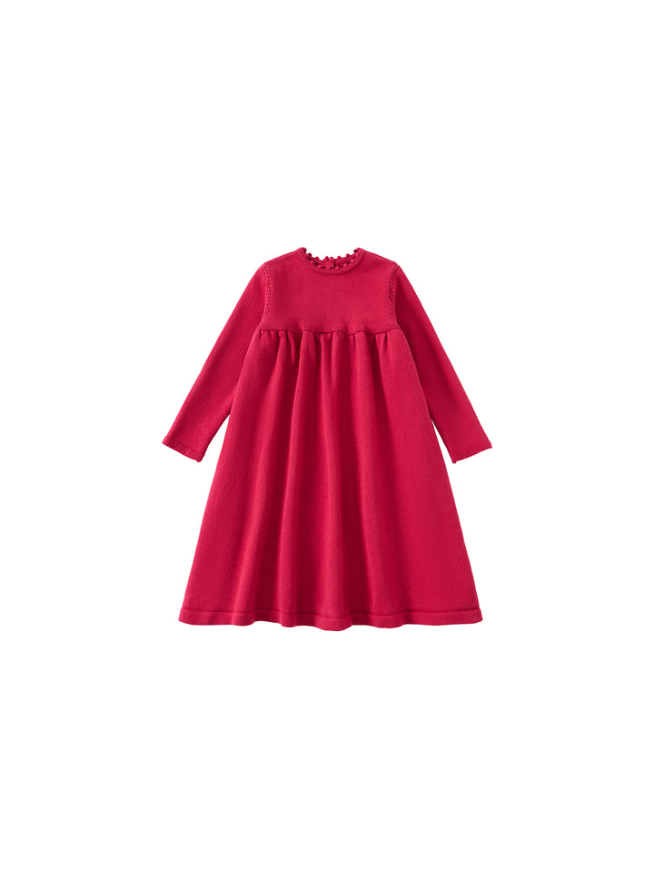 Belle Knits Pleated Dress