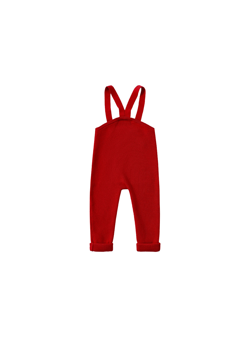 Belle Knit Overall - Cherry Pink