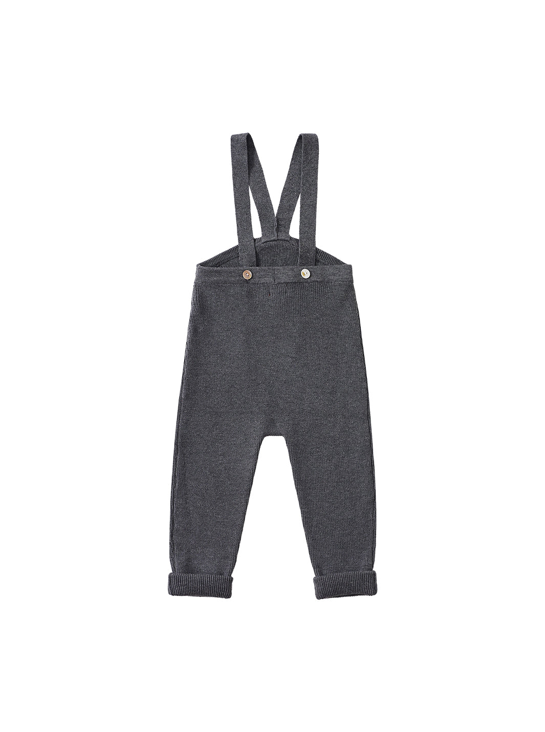 Belle Knit Overall - Grey