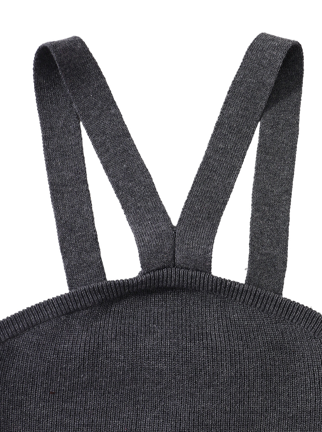 Belle Knit Overall - Grey