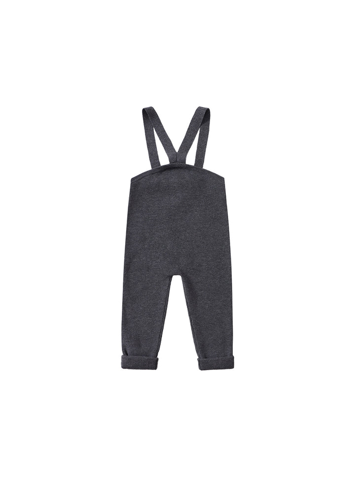 Belle Knit Overall - Grey