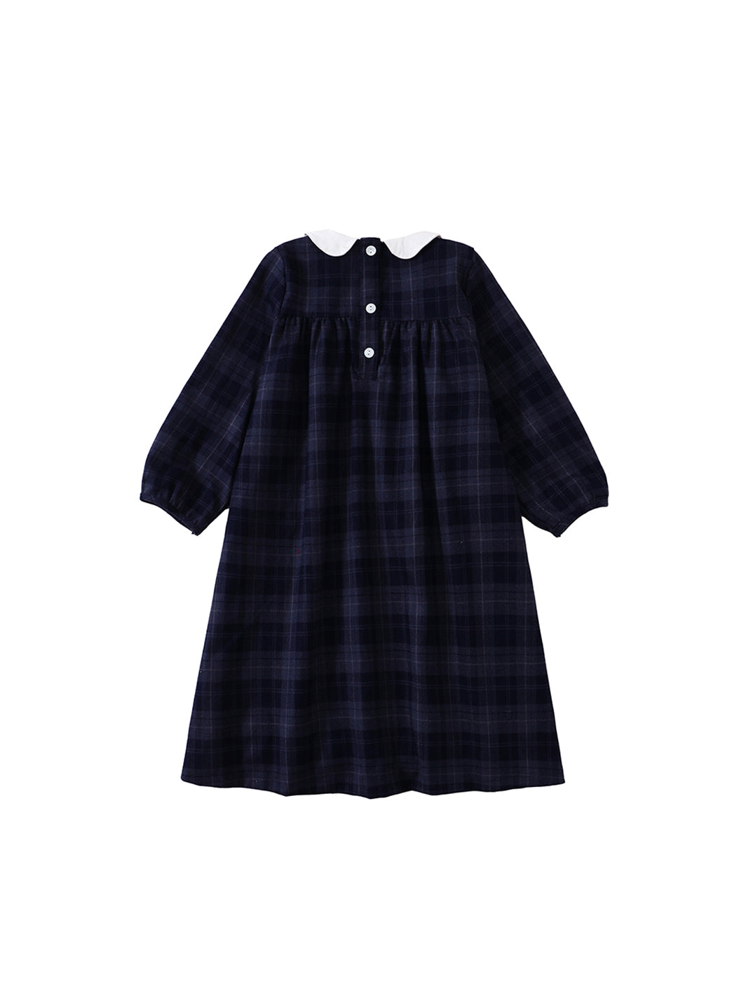 Autumn Note Dress - Navy