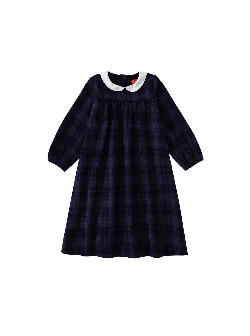 Autumn Note Dress - Navy