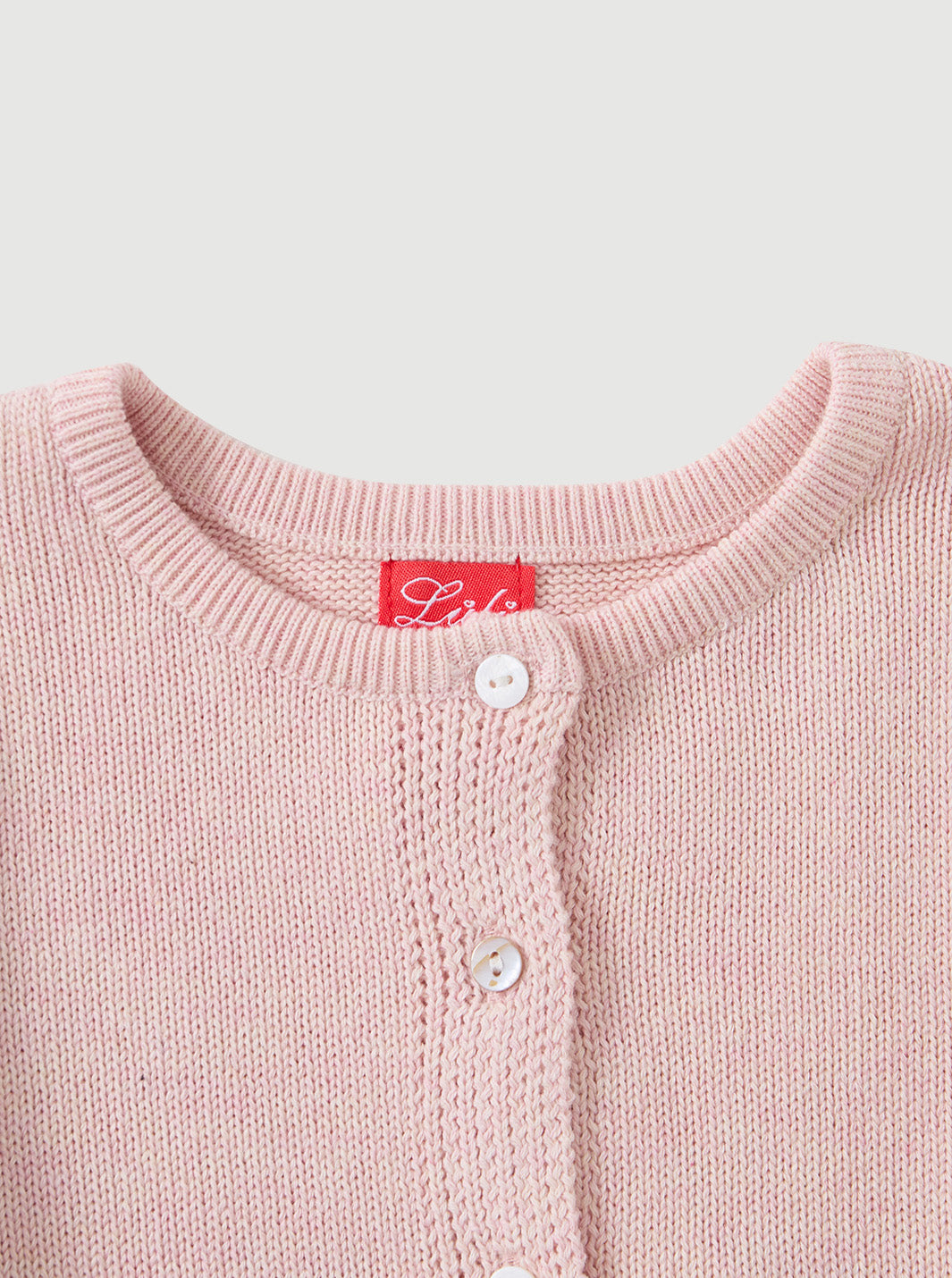 Autumn Note Cardigan - Pink