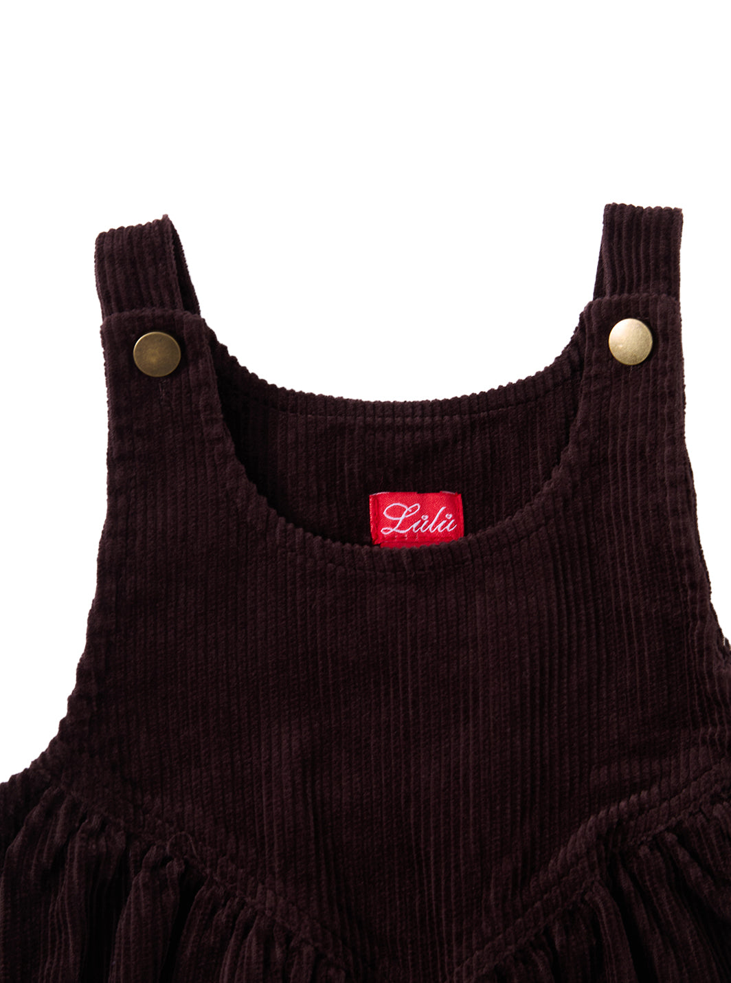 Corduroy Jumper - Brown