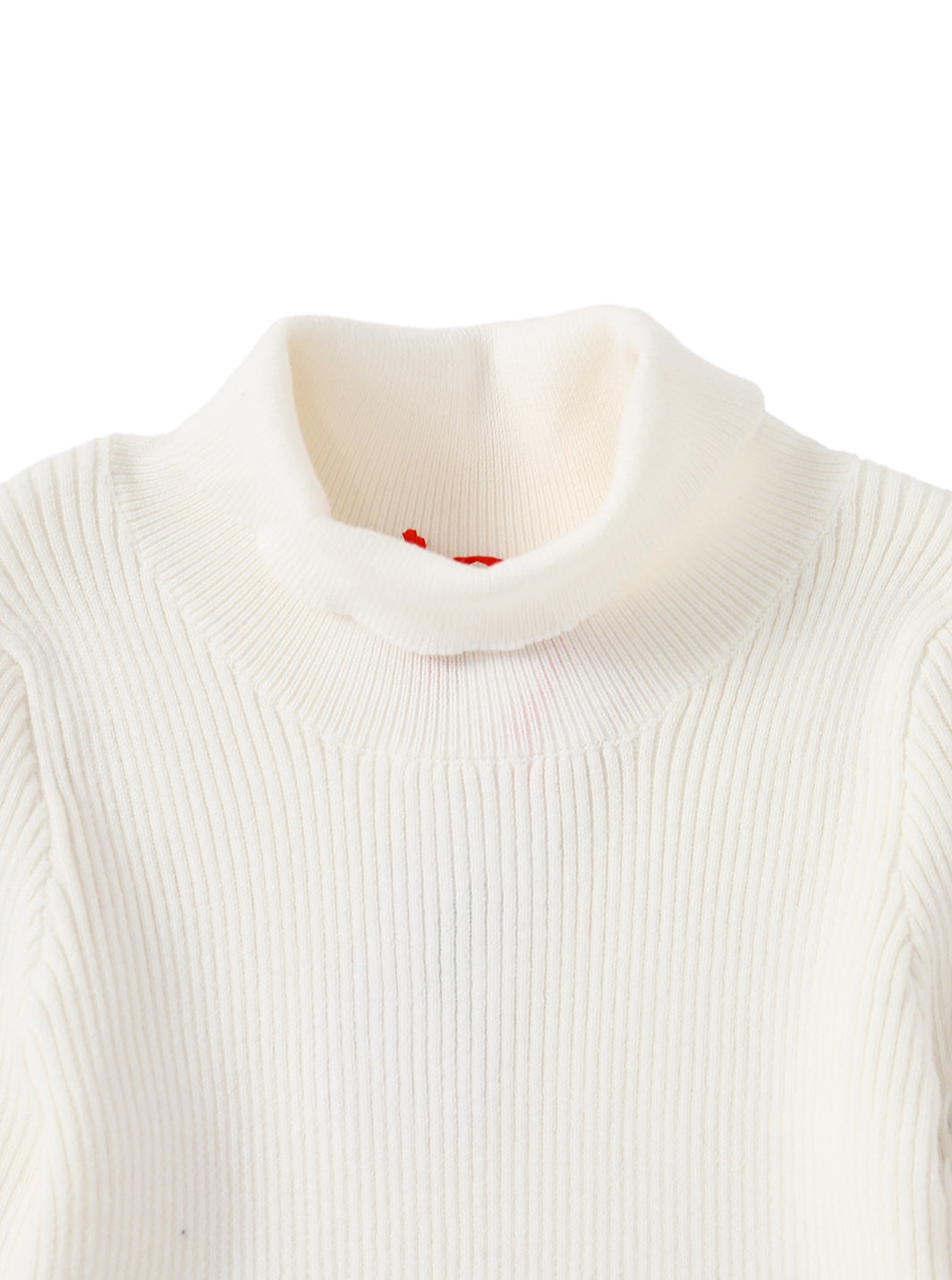 Basic Turtleneck Sweater - Cream