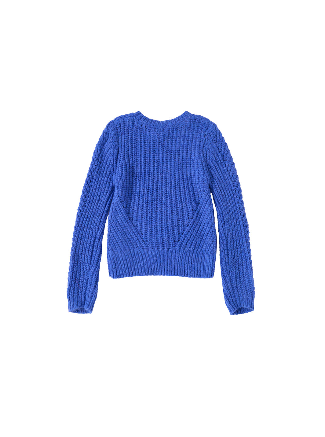 Halo Knit Sweater- Royal Blue