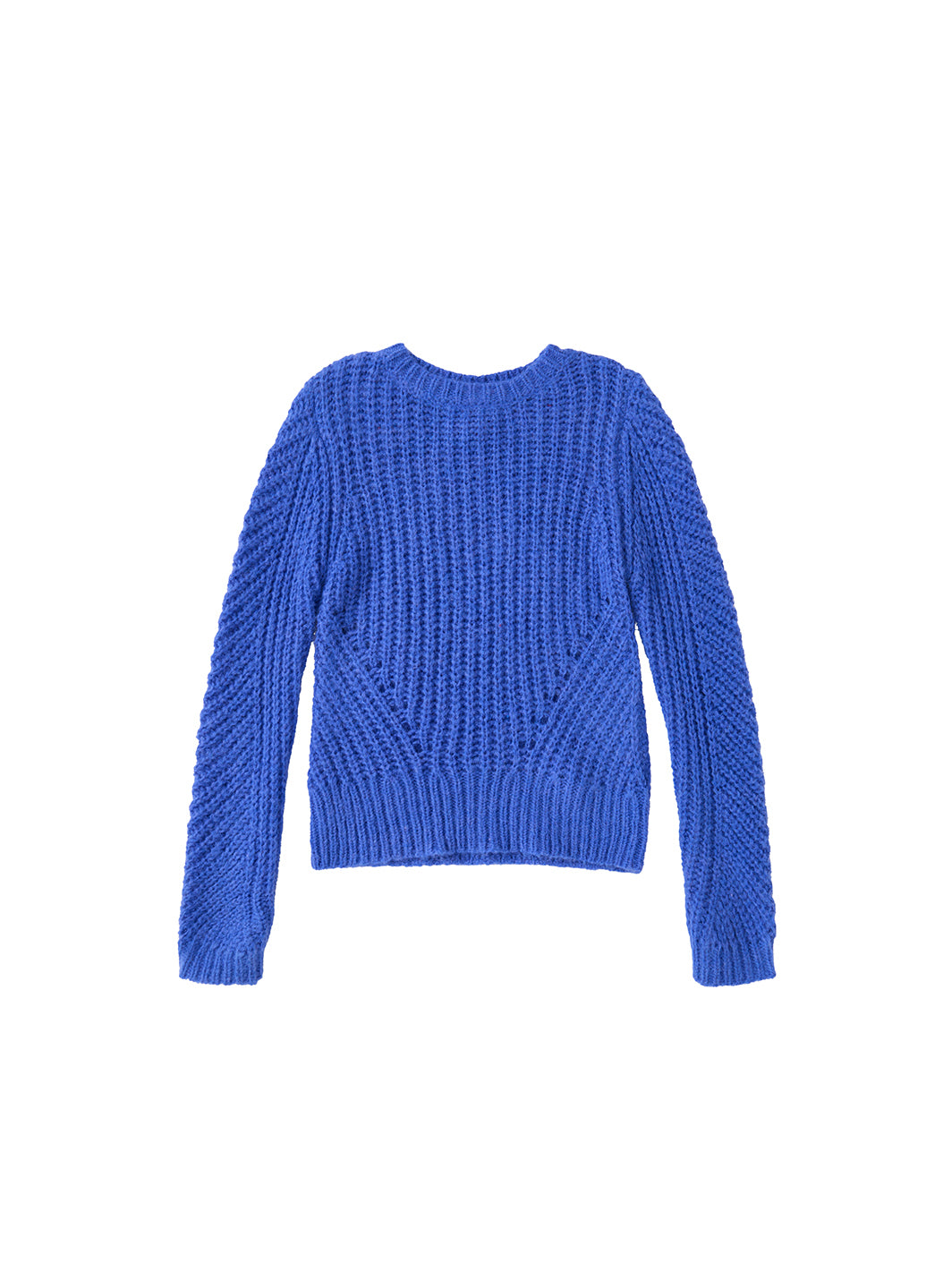 Halo Knit Sweater- Royal Blue