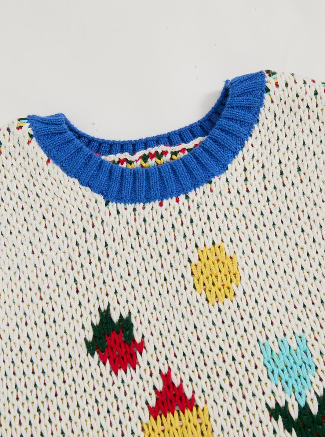 Knit Color Block Vest