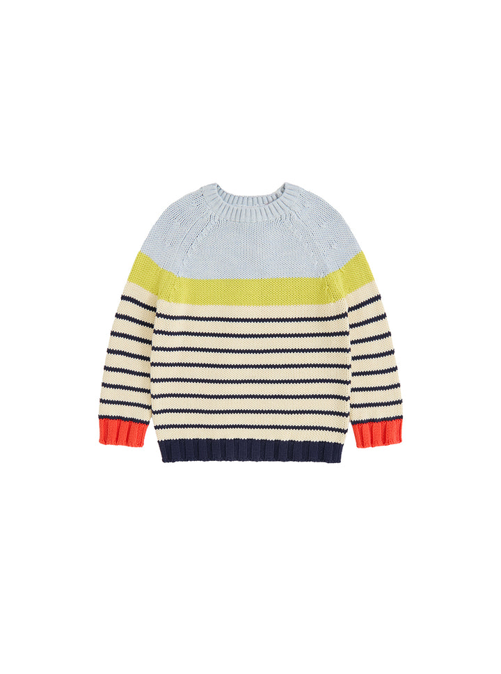 Knit Color Block Sweater