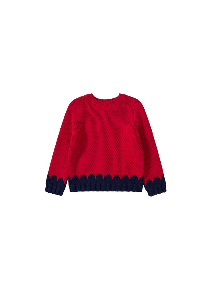 Knit Scallop Sweater