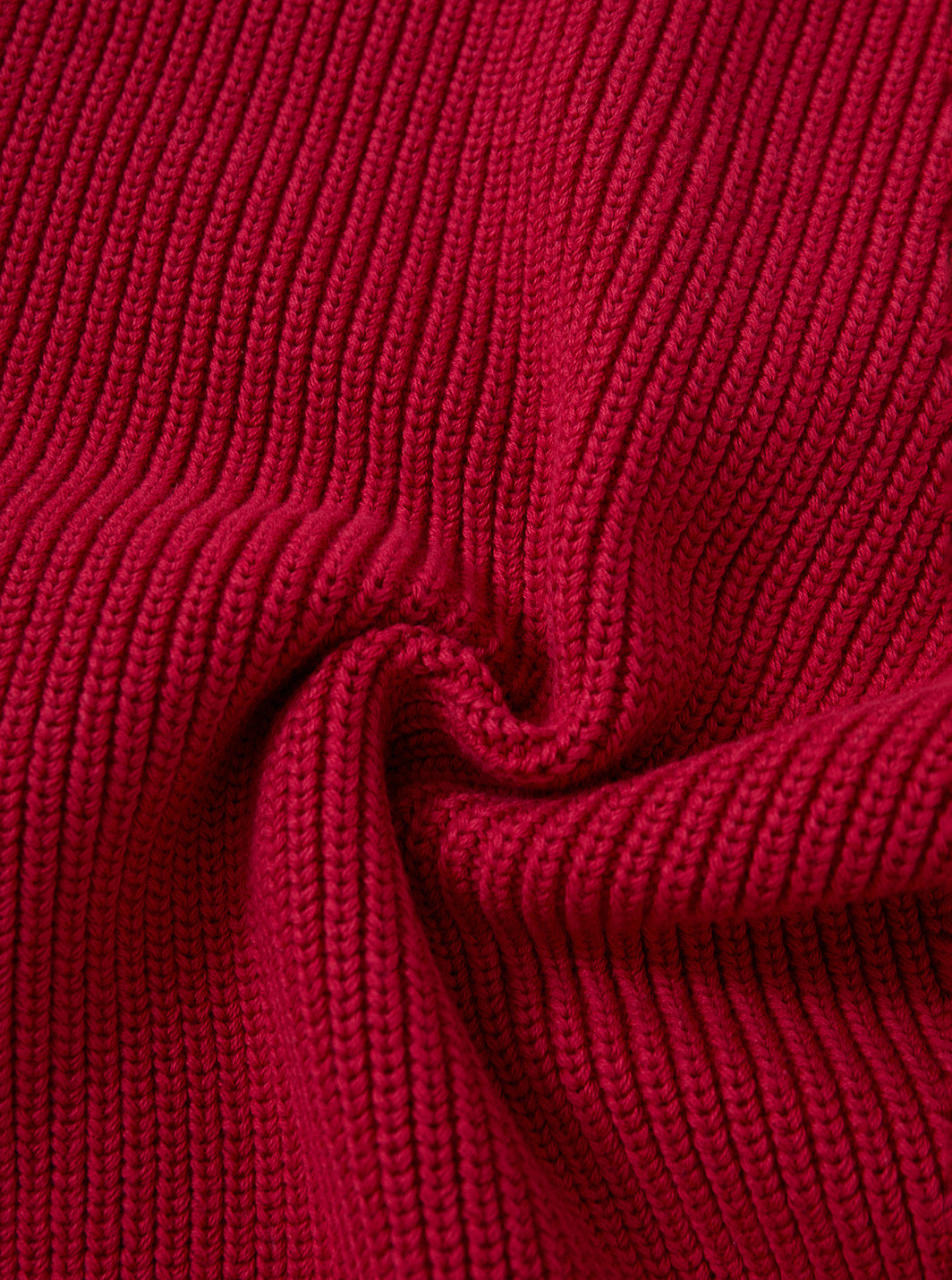 Chunky Knit Sweater - Cherry Pink