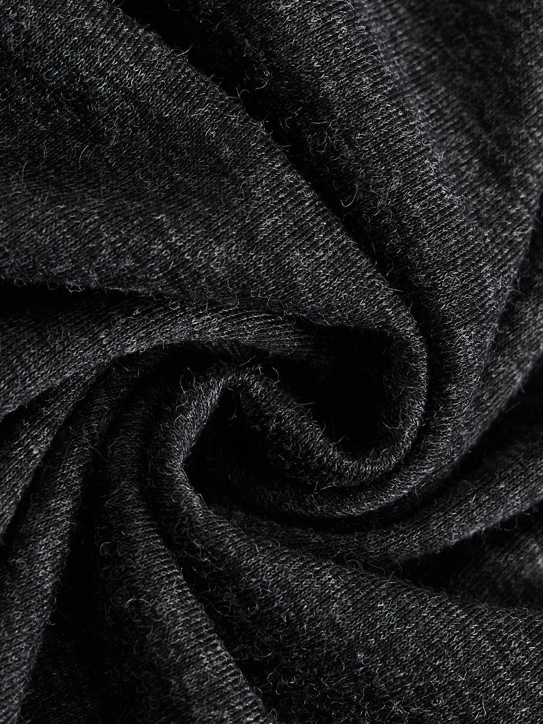 Grey Melange Robe