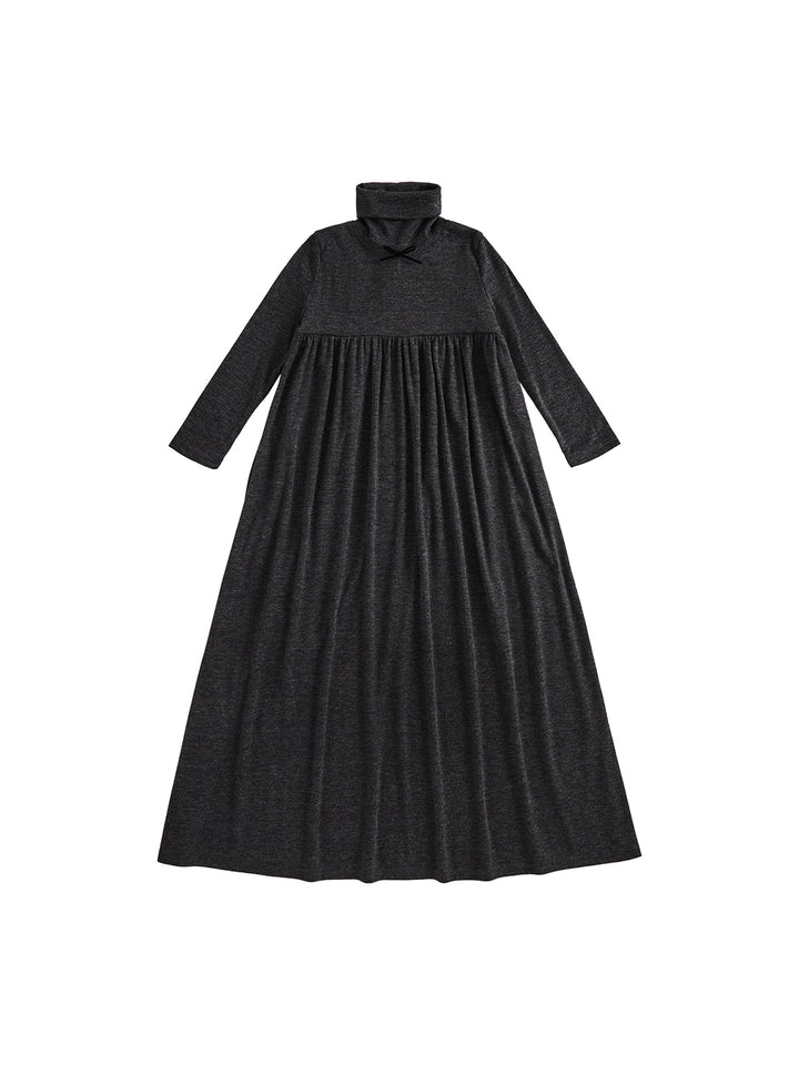 Grey Melange Robe