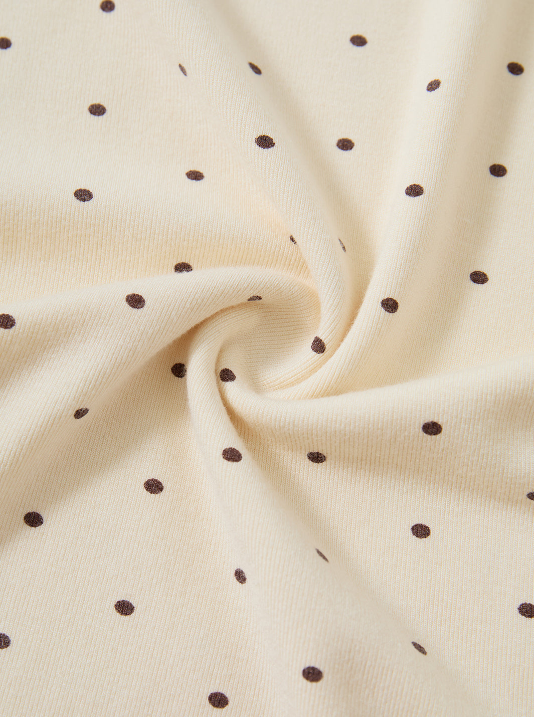 Velour Jersey T-Shirt - Brown