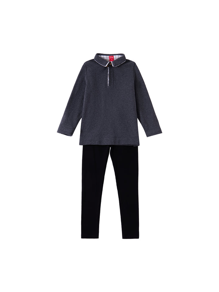 Classic Collar Robe Set
