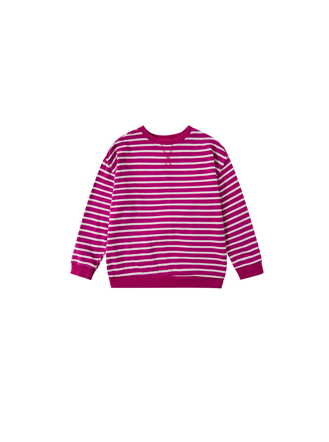 Classic Stripe Top - Raspberry