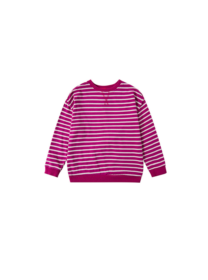 Classic Stripe Top - Raspberry