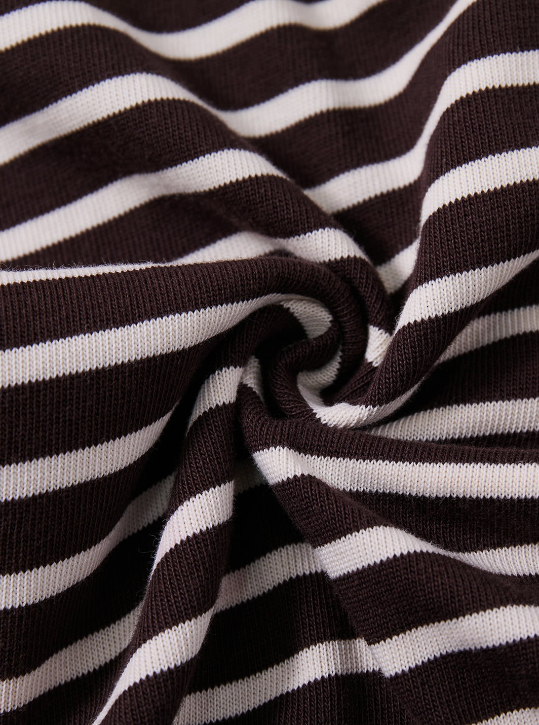 Classic Stripe Polo - Brown