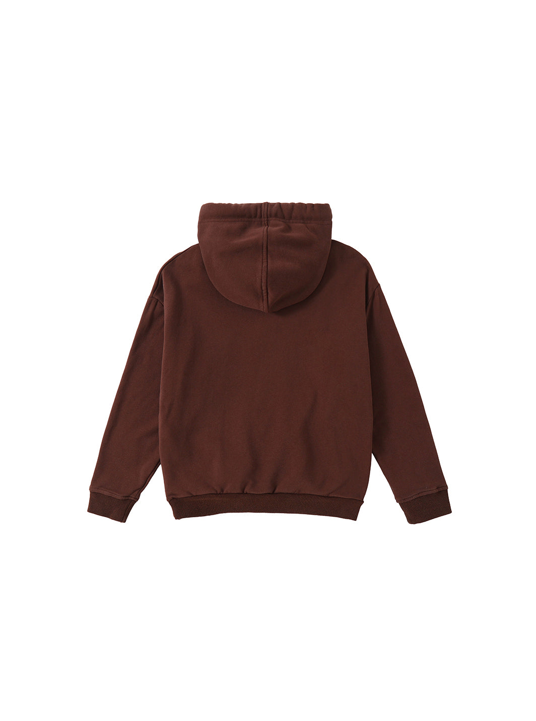 Classic Comfort Hooded Bow Top - Brown