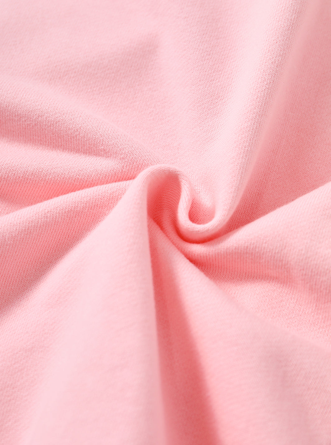Classic Comfort Hooded Crop Top - Lt. Pink