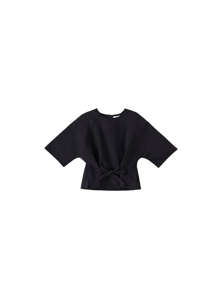 Taffeta Vest - Black