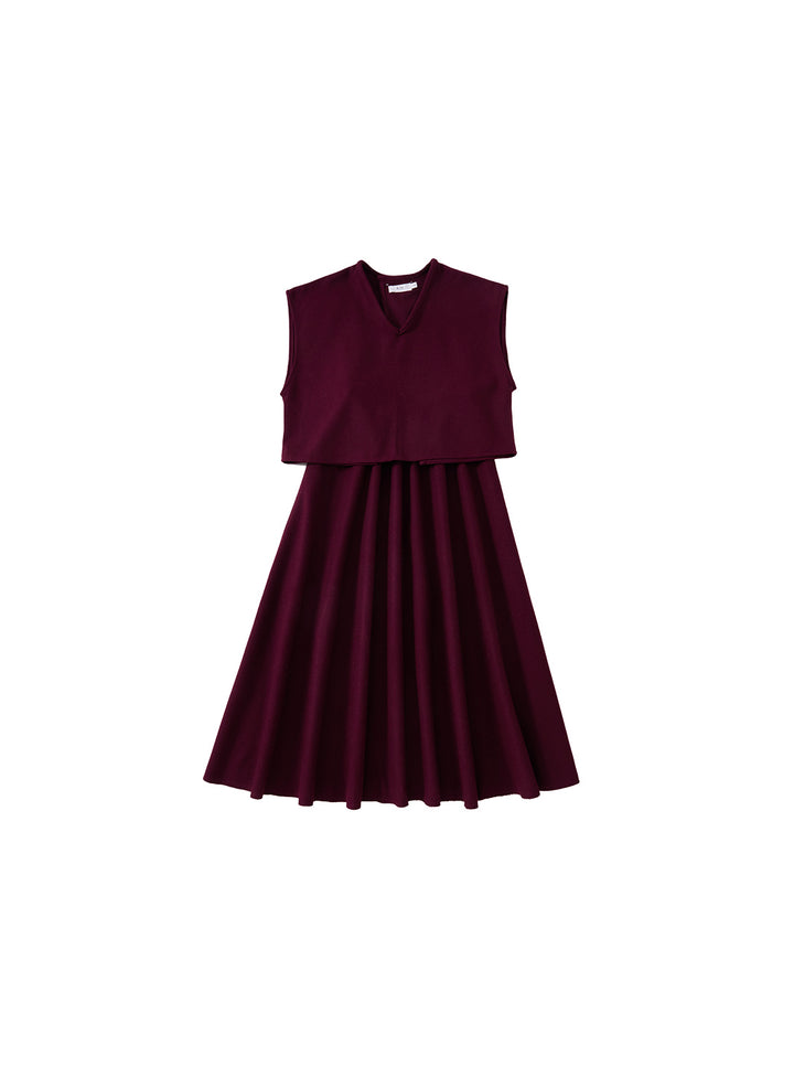 Chester Wool Set - Burgundy