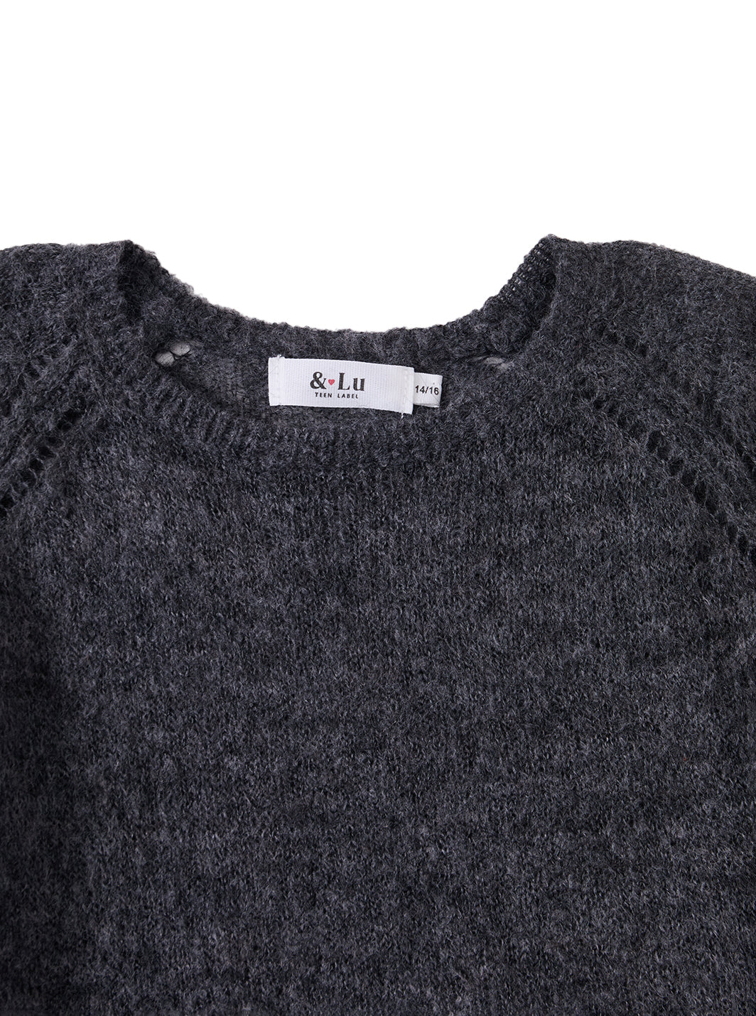 Mohair Soft Sweater - Grey