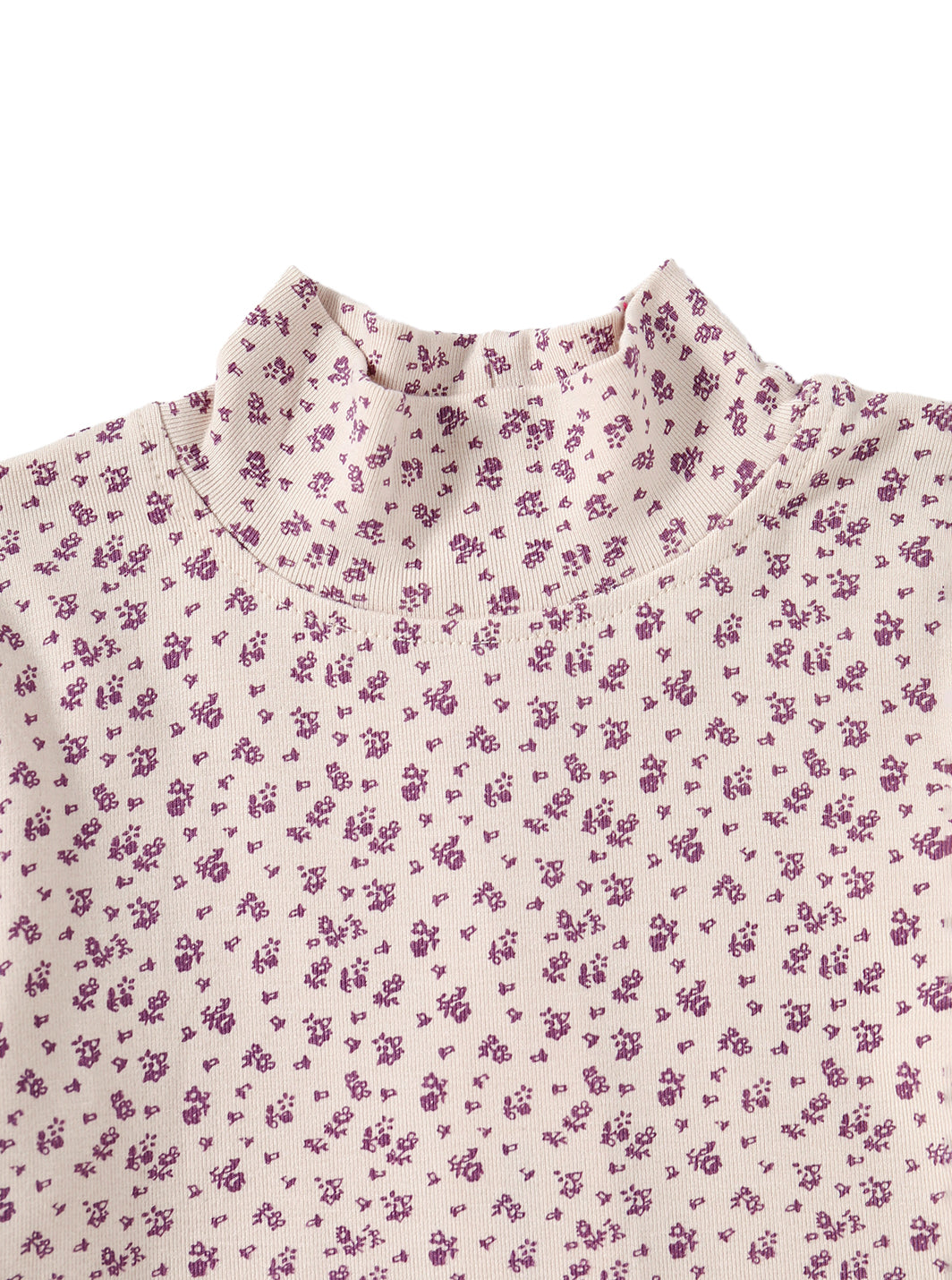 Floral T-shirt- Purple
