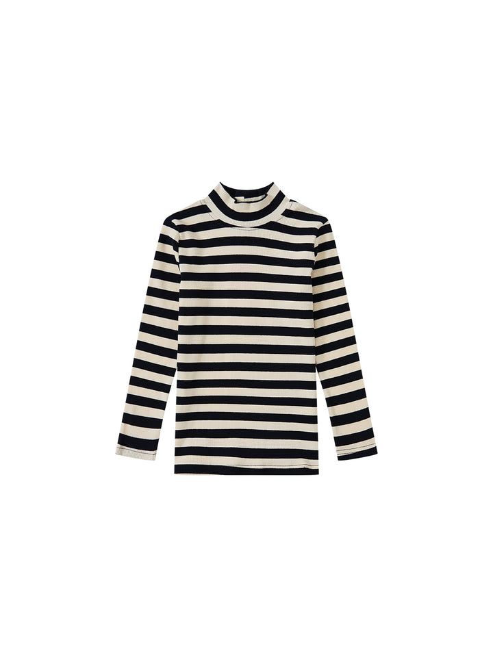 Striped T-Shirt - Black/Cream