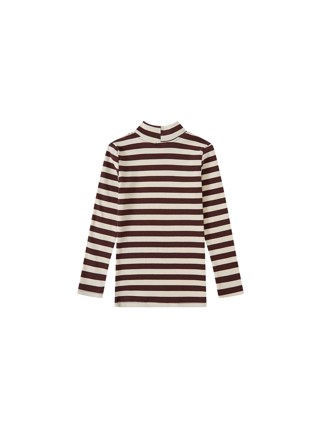 Striped T-Shirt - Brown/Cream
