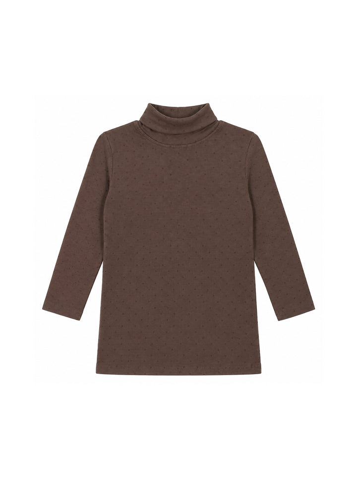 Turtleneck Dot T-shirt