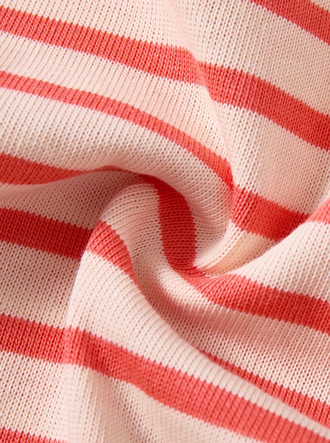 Classic Striped Top - Salmon