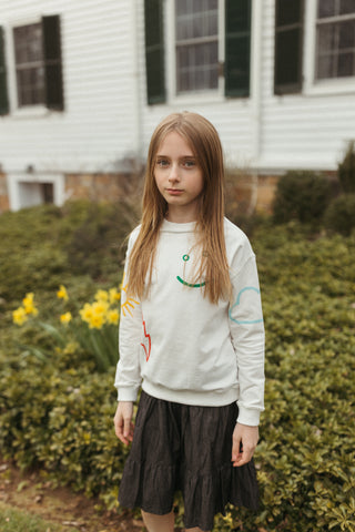 Scattered Weather Symbol Print Top
