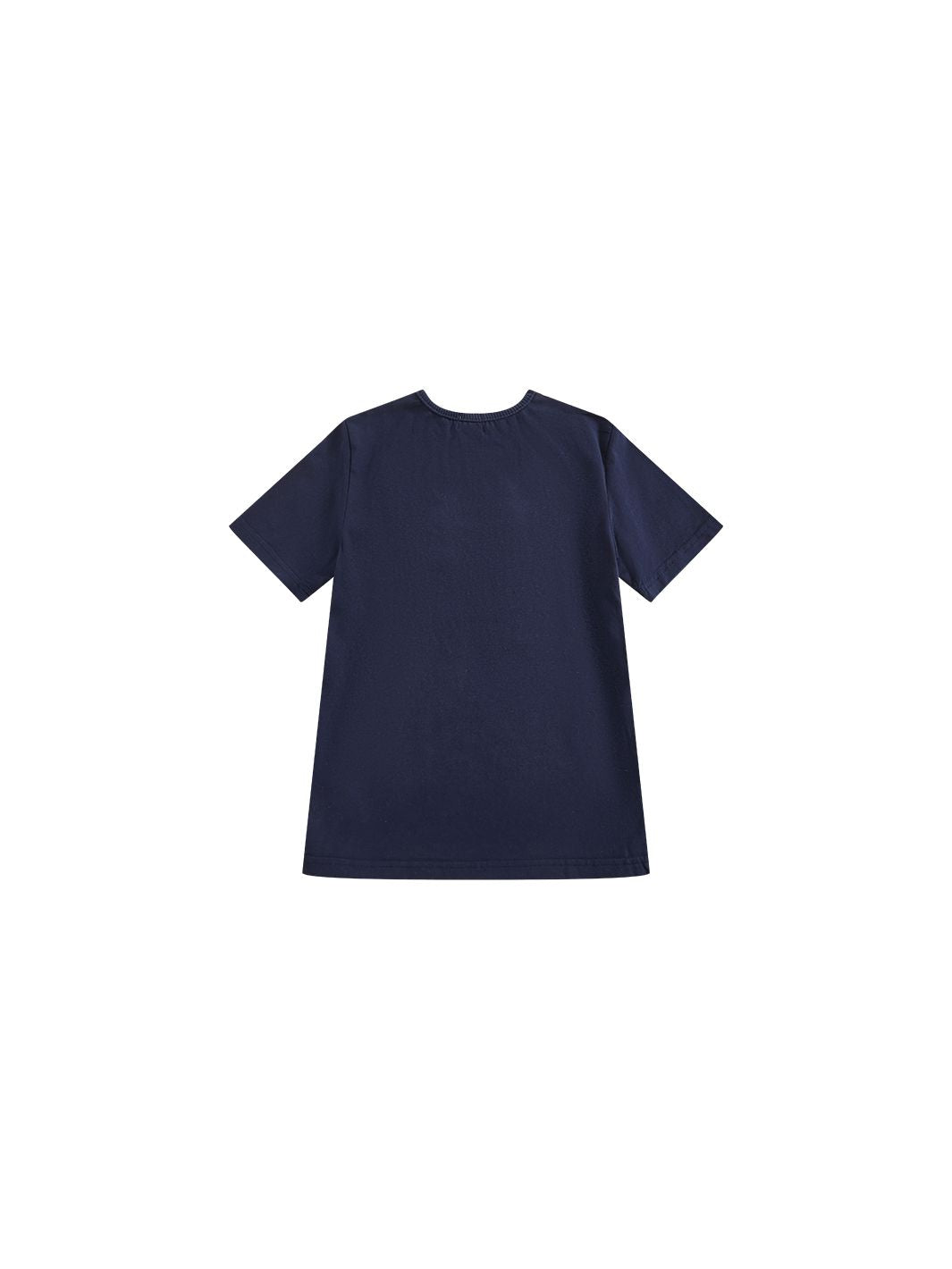 Denim Applique Short Sleeve T-shirt