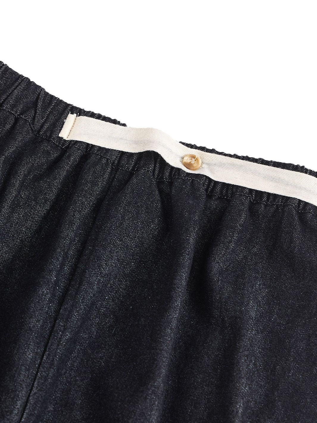 & Lu Denim Medium Tea-Length Skirt - Black