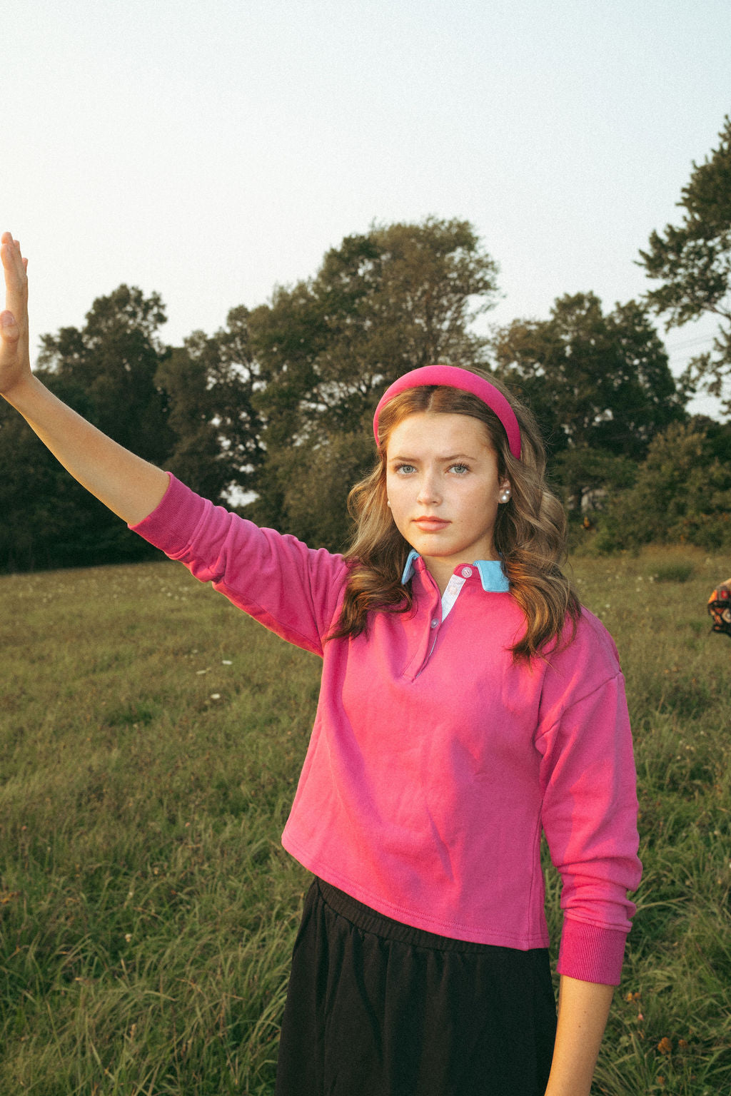 Classic Comfort Polo - Fuchsia