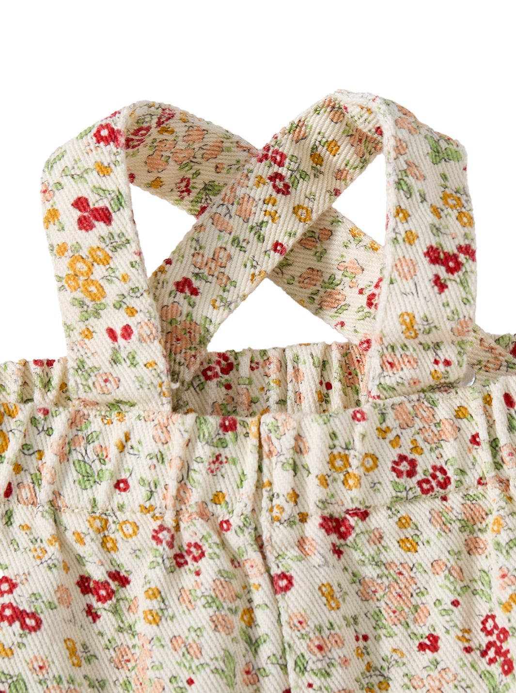 Floral Twill Overall