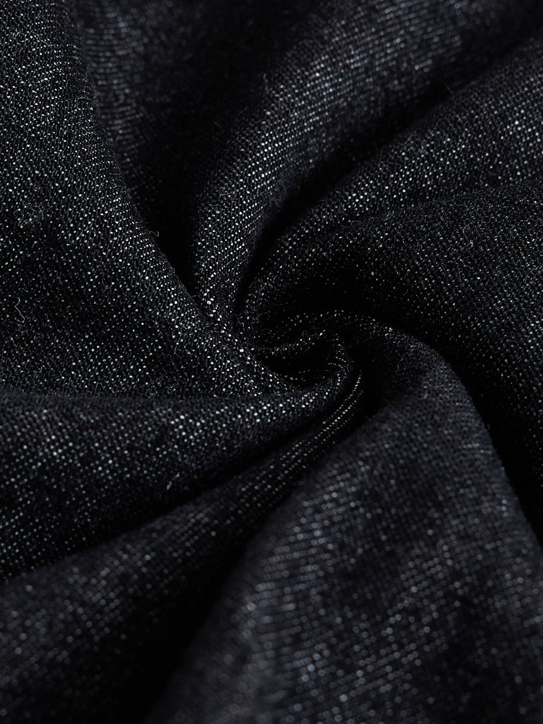 & Lu Denim Medium Tea-Length Skirt - Black