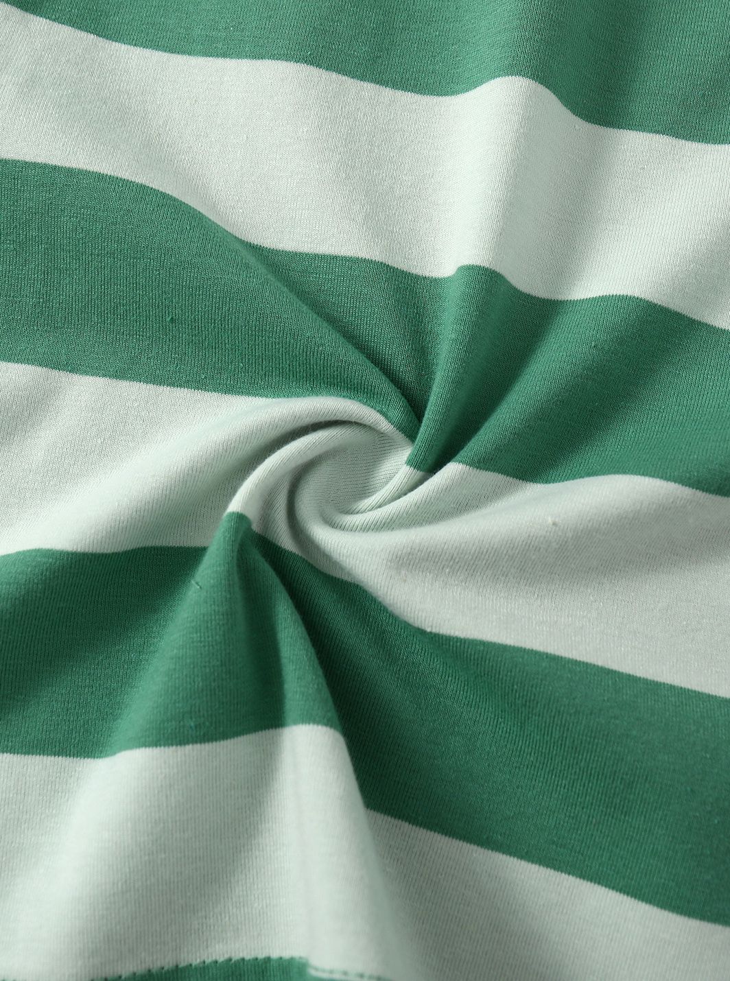 Striped Polo - Spring Green