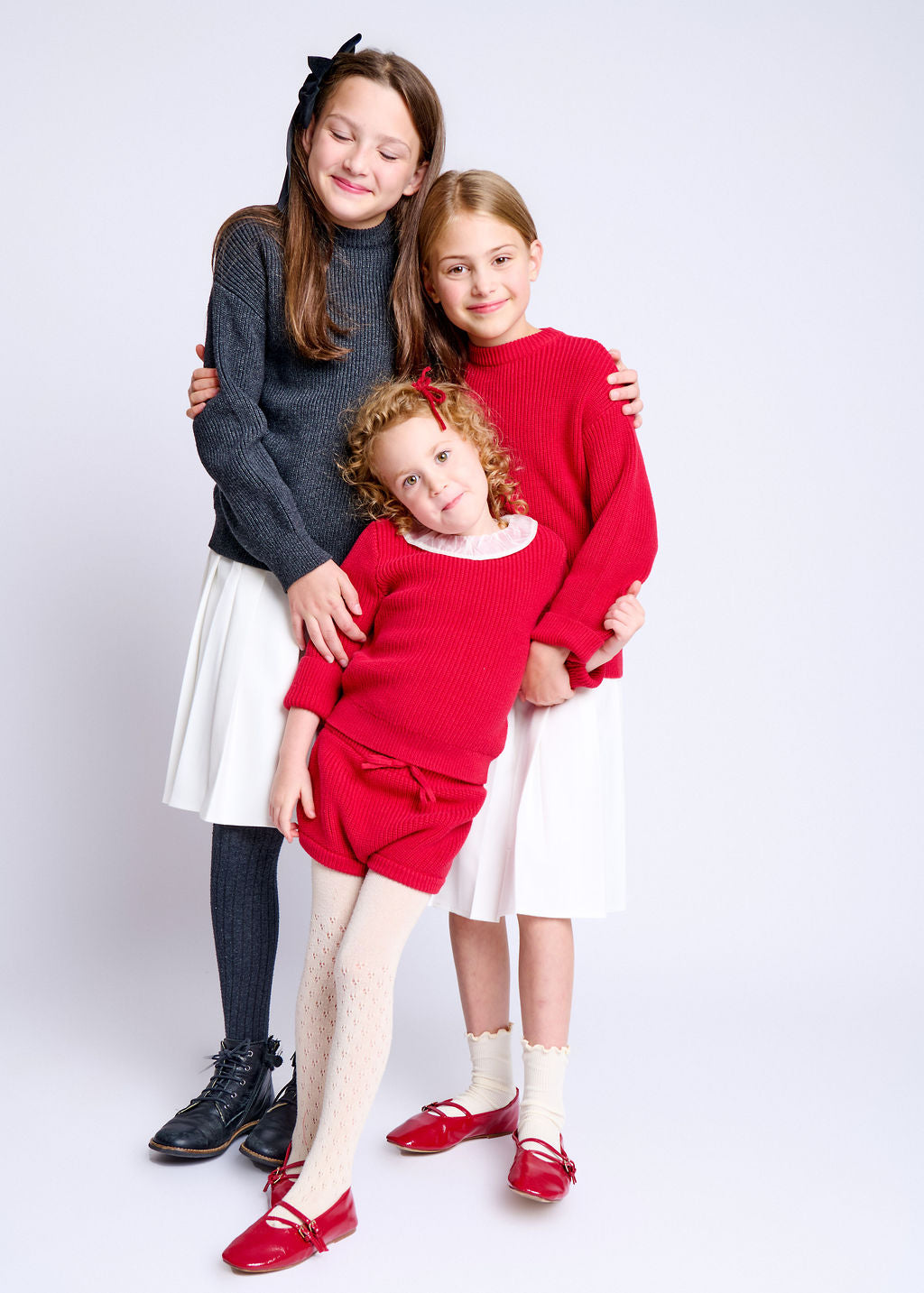 Solid Sweater - Red