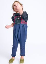Plaid Overall