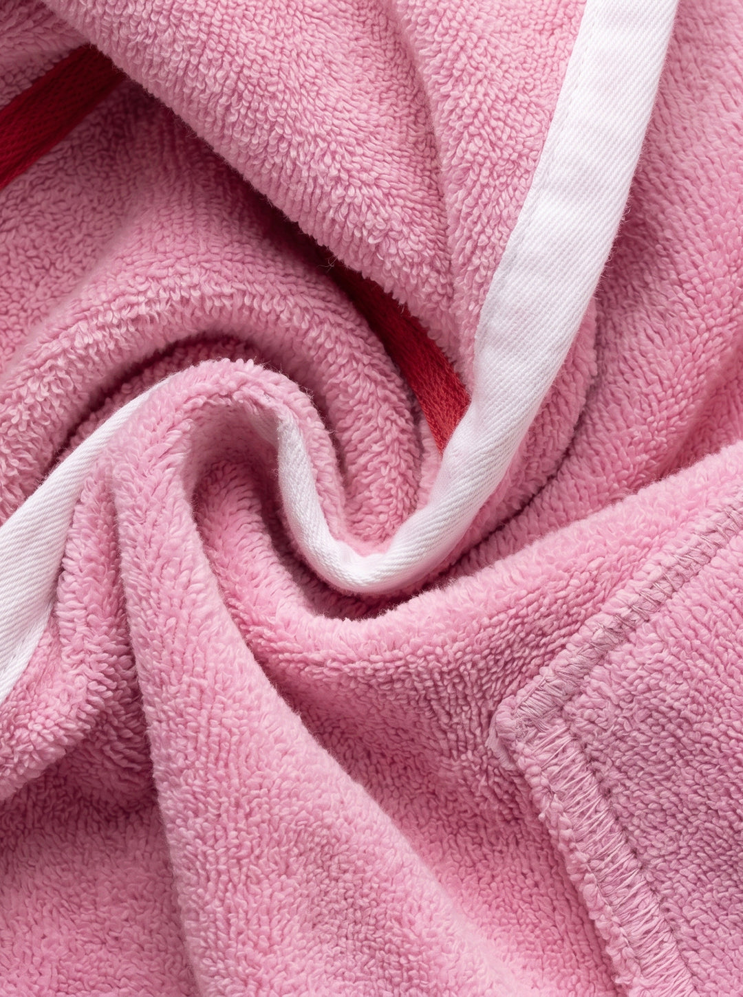 Striped Poncho - Pink