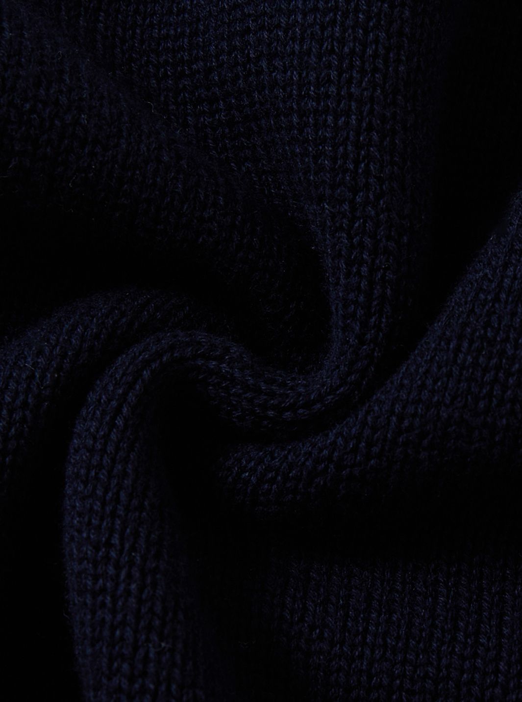 Emblem Cardigan Sweater - Deep Navy