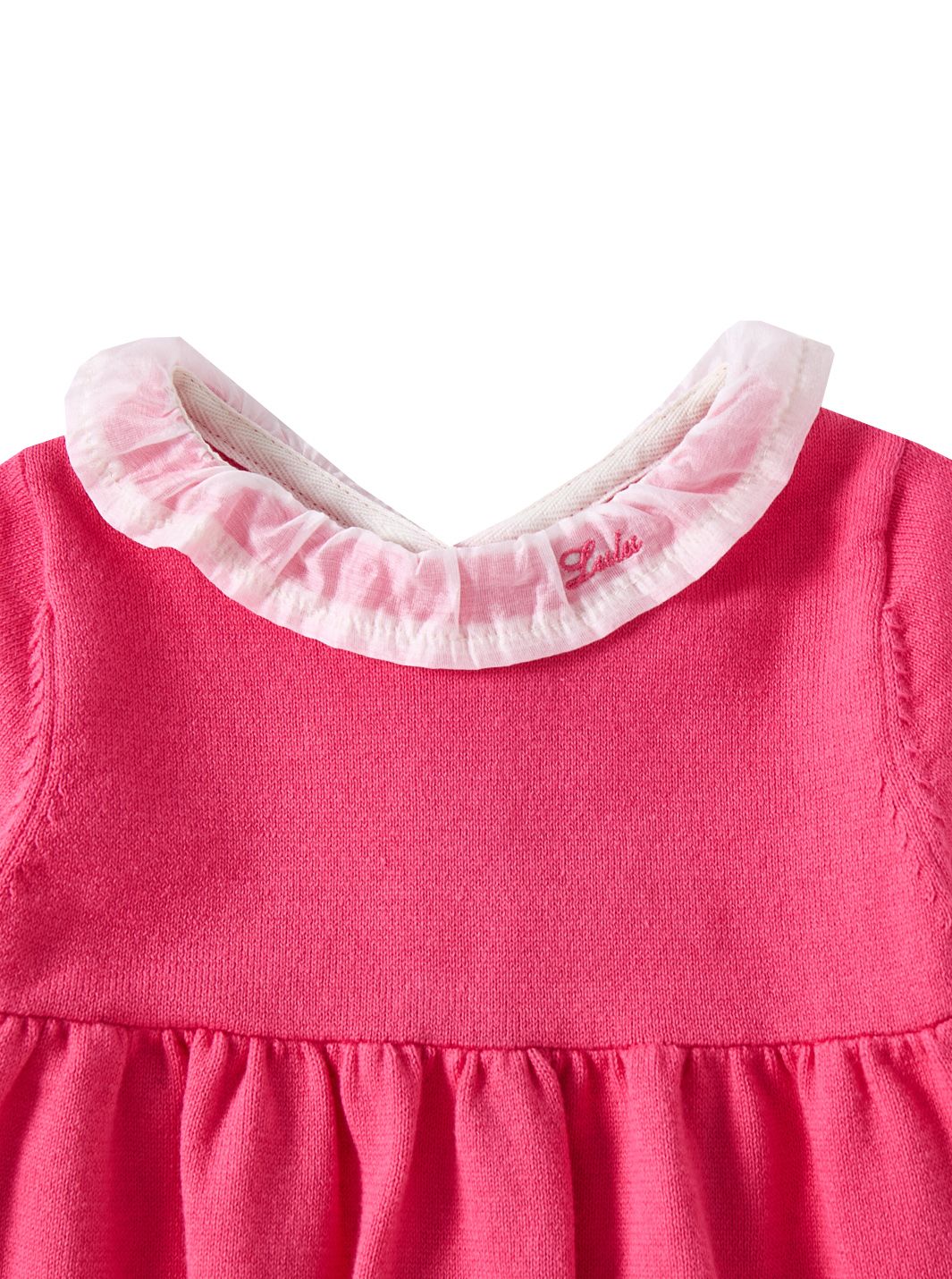 luluページ Signature Knit Ruffle Overall - Neon Hot Pink – Lulu Kids Clothing