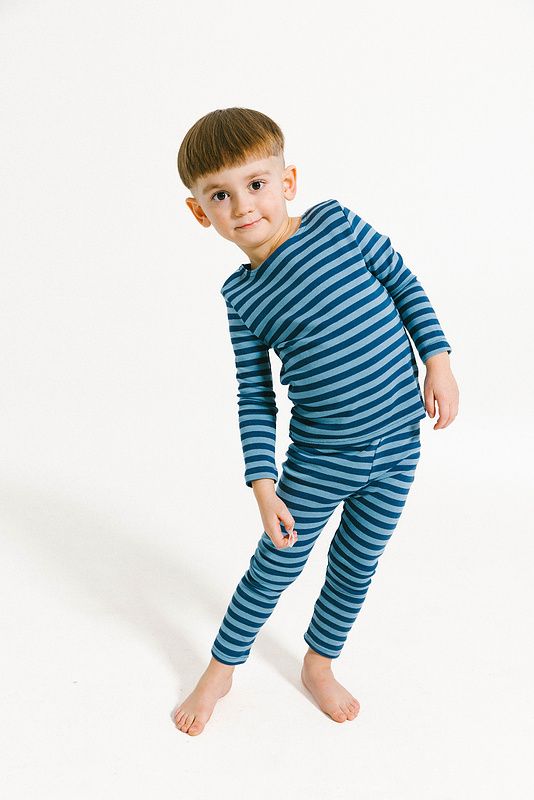 Striped Set - Navy/Lt Blue