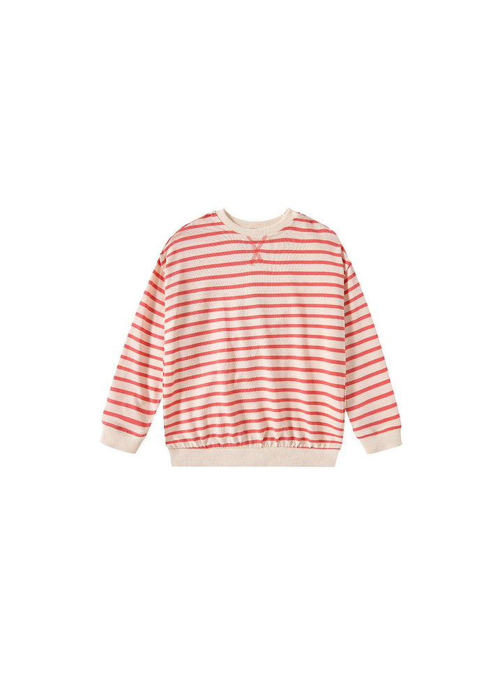 Classic Striped Top - Salmon